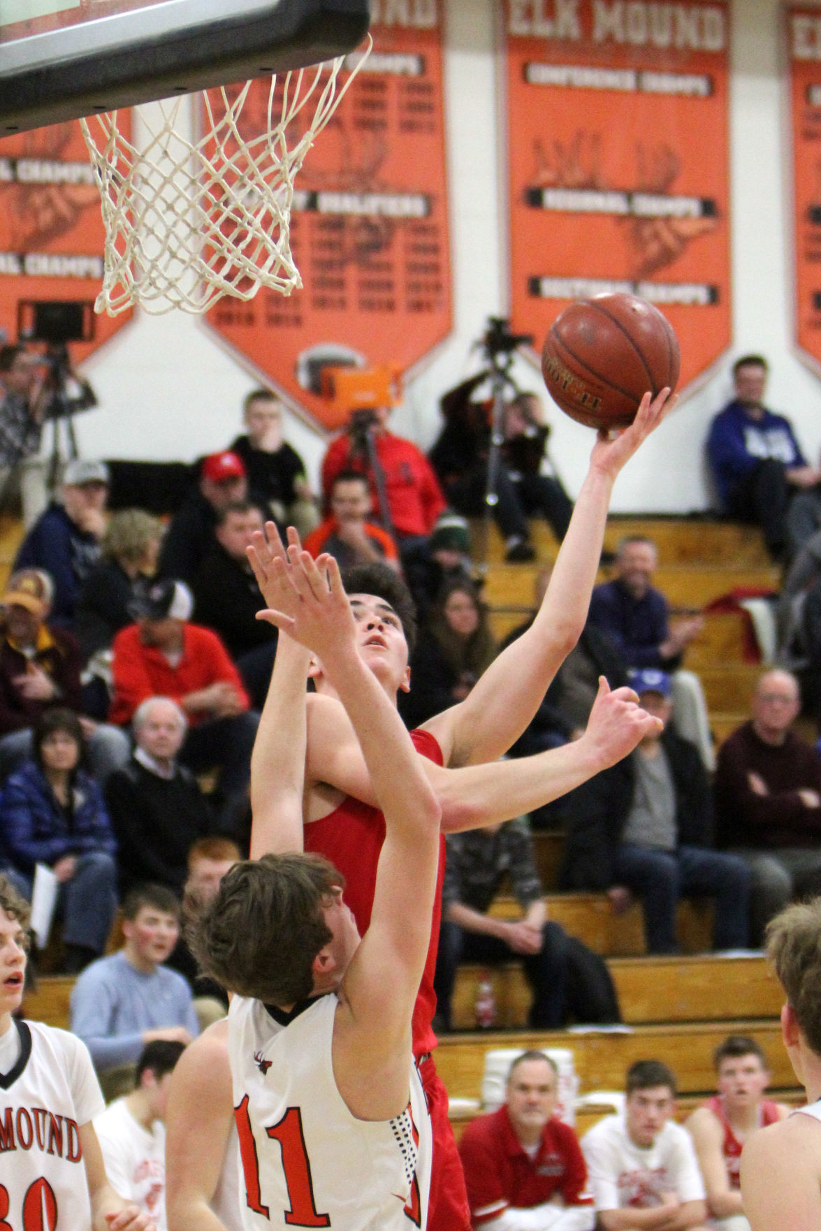 Colfax at Elk Mound boys basketball 1-30-20